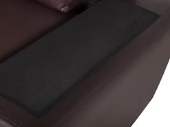 Beliani 2-Istuttava Sohva Keinonahka Ruskea Vogar Clearance