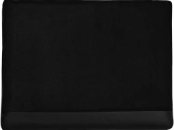 Beliani 3-Istuttava Sohva Nahka Musta Helsinki Fashion