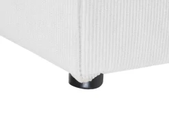 Beliani 2-Istuttava Sohva Vakosametti Luonnonvalkoinen Lemvig Online