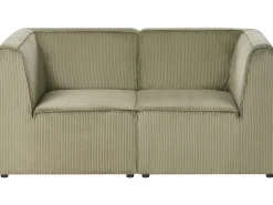 Beliani 2-Istuttava Sohva Vakosametti Tummanvihrea Lemvig New