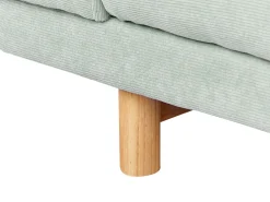 Beliani 3-Istuttava Sohva Vakosametti Mintunvihrea Nivala Store