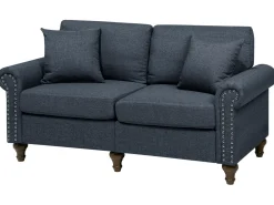 Beliani 5-Istuttava Sohvaryhma Kangas Tummanharmaa Otra Best Sale