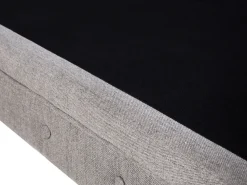 Beliani 4-Istuttava Sohvaryhma Kangas Vaaleanharmaa Chesterfield New