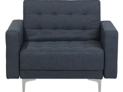 Beliani 5-Istuttava Sohvaryhma Kangas Tummanharmaa Aberdeen Hot