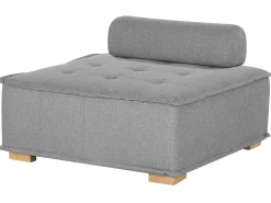 Beliani 4-Istuttava Sohvaryhma Kangas Harmaa Tibro Discount