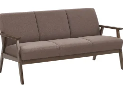 Beliani 6-Istuttava Sohvaryhma Kangas Ruskea Asnes Outlet