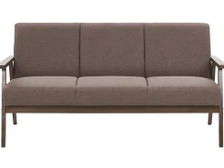 Beliani 6-Istuttava Sohvaryhma Kangas Ruskea Asnes Outlet