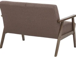 Beliani 6-Istuttava Sohvaryhma Kangas Ruskea Asnes Outlet