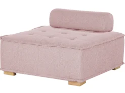 Beliani 4-Istuttava Sohvaryhma Kangas Vaaleanpunainen Tibro Discount