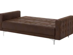 Beliani 5-Istuttava Sohvaryhma Keinonahka Ruskea Aberdeen Fashion