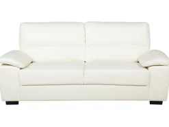 Beliani 5-Istuttava Sohvaryhma Keinonahka Kermanvalkoinen Vogar Discount