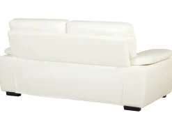 Beliani 5-Istuttava Sohvaryhma Keinonahka Kermanvalkoinen Vogar Discount