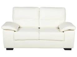 Beliani 5-Istuttava Sohvaryhma Keinonahka Kermanvalkoinen Vogar Discount