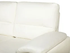 Beliani 5-Istuttava Sohvaryhma Keinonahka Kermanvalkoinen Vogar Discount