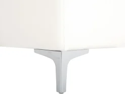 Beliani 5-Istuttava Sohvaryhma Keinonahka Valkoinen Aberdeen Cheap