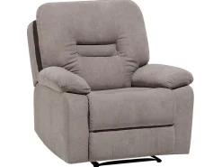 Beliani 6-Istuttava Sohvaryhma Manuaalisesti Saadettava Kangas Ruskeanharmaa Bergen Sale