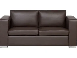 Beliani 6-Istuttava Sohvaryhma Nahka Ruskea Helsinki Best Sale