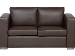 Beliani 6-Istuttava Sohvaryhma Nahka Ruskea Helsinki Best Sale