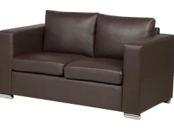 Beliani 6-Istuttava Sohvaryhma Nahka Ruskea Helsinki Best Sale