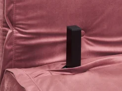 Beliani 3-Istuttava Sohvaryhma Sametti Vaaleanpunainen Vestfold Sale