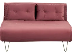 Beliani 3-Istuttava Sohvaryhma Sametti Vaaleanpunainen Vestfold Sale