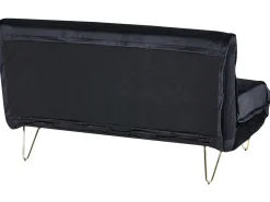 Beliani 3-Istuttava Sohvaryhma Sametti Musta Vestfold Discount