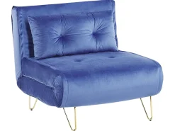 Beliani 3-Istuttava Sohvaryhma Sametti Laivastonsininen Vestfold Clearance