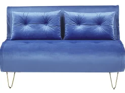 Beliani 3-Istuttava Sohvaryhma Sametti Laivastonsininen Vestfold Clearance