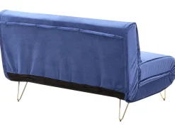 Beliani 3-Istuttava Sohvaryhma Sametti Laivastonsininen Vestfold Clearance