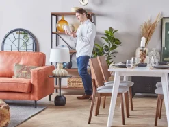 Beliani 3-Istuttava Tekonahkainen Sohva Ruskea Savalen Best Sale