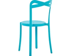 Beliani 2-Istuttava Turkoosi / Valkoinen Muovinen Bistrosetti Sersale / Camogli Store