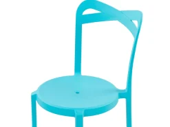 Beliani 2-Istuttava Turkoosi / Valkoinen Muovinen Bistrosetti Sersale / Camogli Store