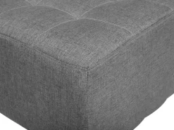 Beliani 5-Istuttava U-Kulmavuodesohva Ja Rahi Kangas Vaaleanharmaa Aberdeen Online