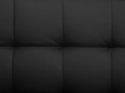 Beliani 6-Istuttava U-Kulmavuodesohva Ja Rahi Keinonahka Musta Aberdeen Discount