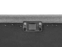 Beliani 5-Istuttava Ulkokulmasohva Kangas Harmaa Loretello Fashion