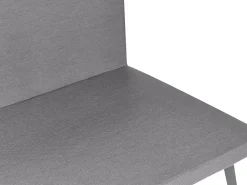 Beliani 5-Istuttava Ulkokulmasohva Kangas Harmaa Loretello Fashion