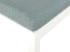 Beliani 5-Istuttava Ulkokulmasohvaryhma Alumiini Valkoinen/Vihrea Messina Online