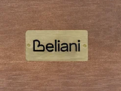 Beliani 5-Istuttava Ulkokulmasohvaryhma Sertifioitu Akaasia Tumma Puu Timor Ii Fashion