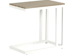 Beliani 5-Istuttava Ulkokulmasohvaryhma Alumiini Valkoinen/Beige Messina Discount