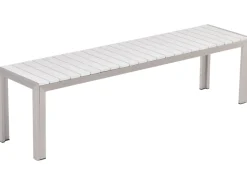 Beliani 6-Istuttava Ulkoruokailuryhma Alumiini Valkoinen Nardo Store