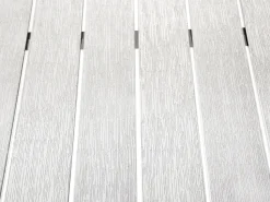 Beliani 6-Istuttava Ulkoruokailuryhma Alumiini Valkoinen Nardo Store