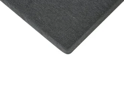 Beliani 6-Istuttava Ulkoruokailuryhma Alumiini Musta/Harmaa Valcanetto/Taviano Cheap