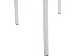 Beliani 6-Istuttava Ulkoruokailuryhma 3-Osainen Graniittitaso Tekstiilituolit Musta/Beige Grosseto Shop