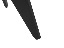 Beliani 4-Istuttava Ulkoruokailuryhma Alumiini Musta/Harmaa Olmetto/Taviano New