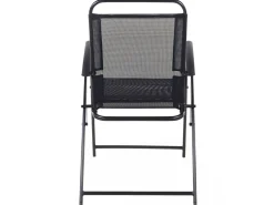 Beliani 6-Istuttava Ulkoruokailuryhma Teras Musta Livo Clearance