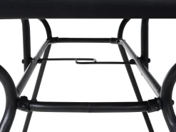 Beliani 6-Istuttava Ulkoruokailuryhma Teras Musta Livo Clearance