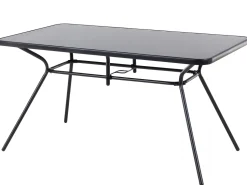 Beliani 6-Istuttava Ulkoruokailuryhma Teras Musta Livo Clearance