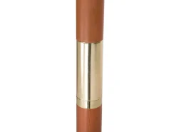 Beliani 6-Istuttava Ulkoruokailuryhma Aurinkovarjolla Vaalea Akasiapuu Maui Outlet