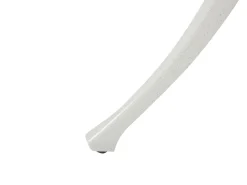 Beliani 4-Istuttava Ulkoruokailuryhma Alumiini Valkoinen Ancona Cheap