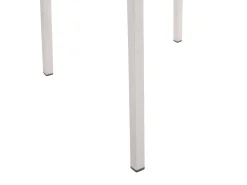 Beliani 6-Istuttava Ulkoruokailuryhma 3-Osainen Lasitaso Tekstiilituolit Harmaa Grosseto Store